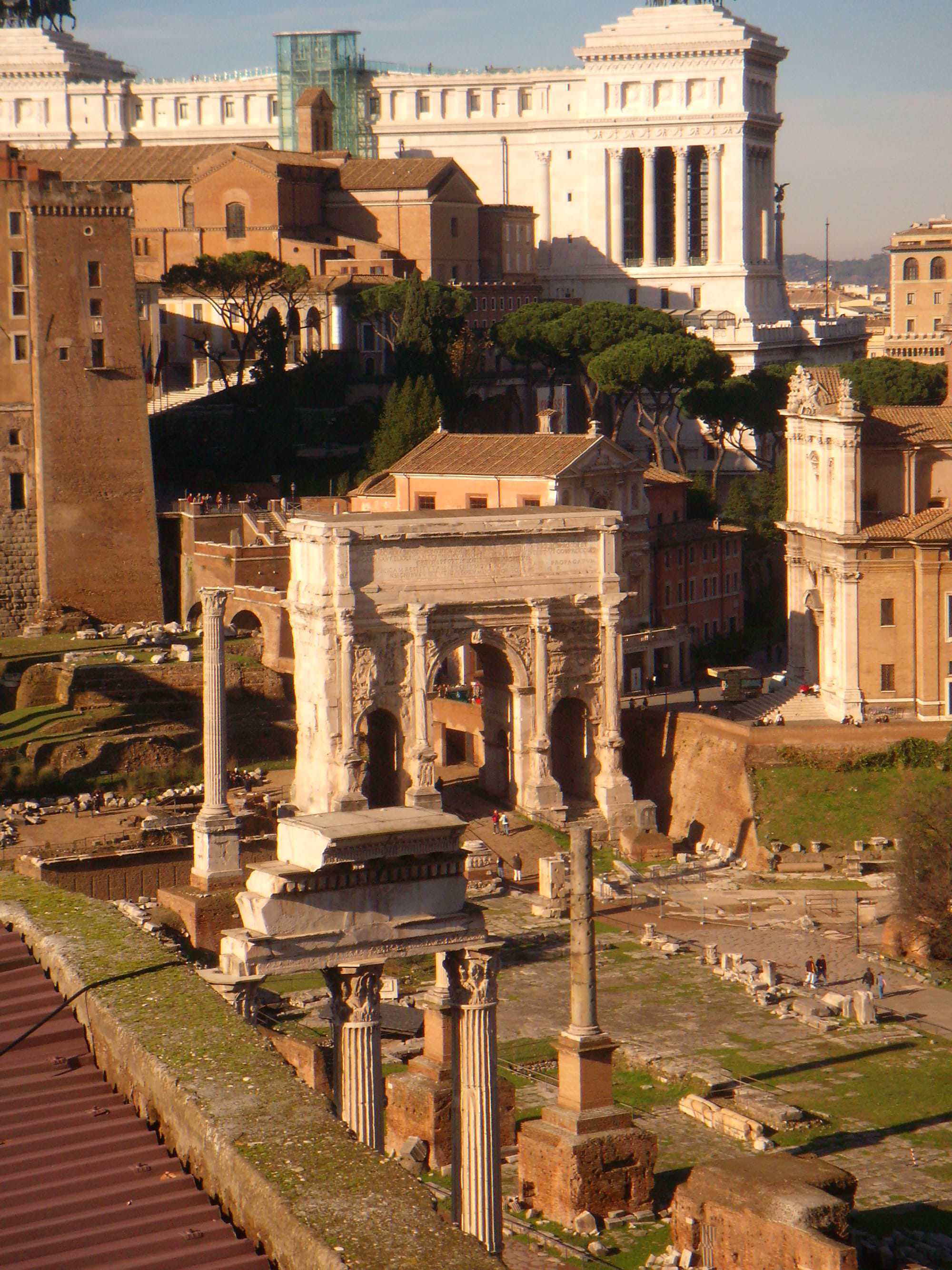 arco settimio severo foro romano