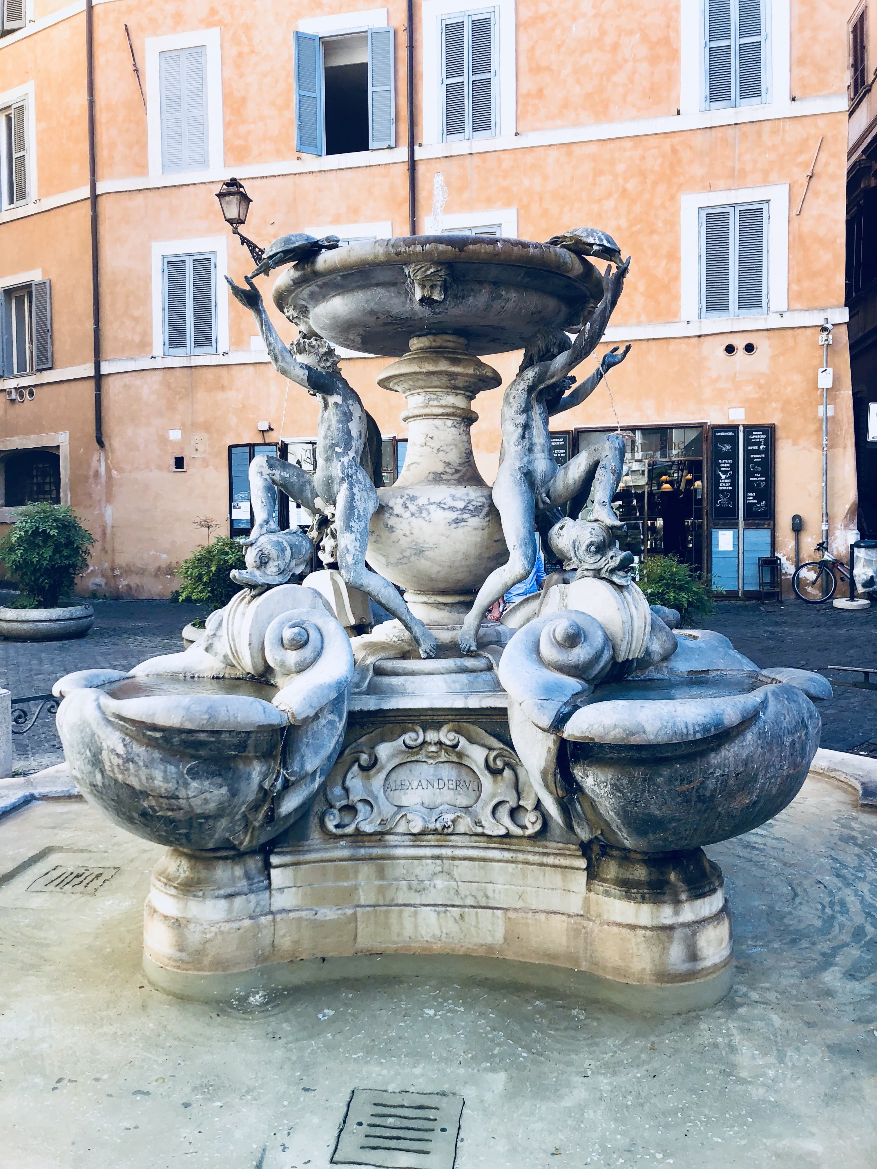 Fontana delle Tartarughe Roma Gratis