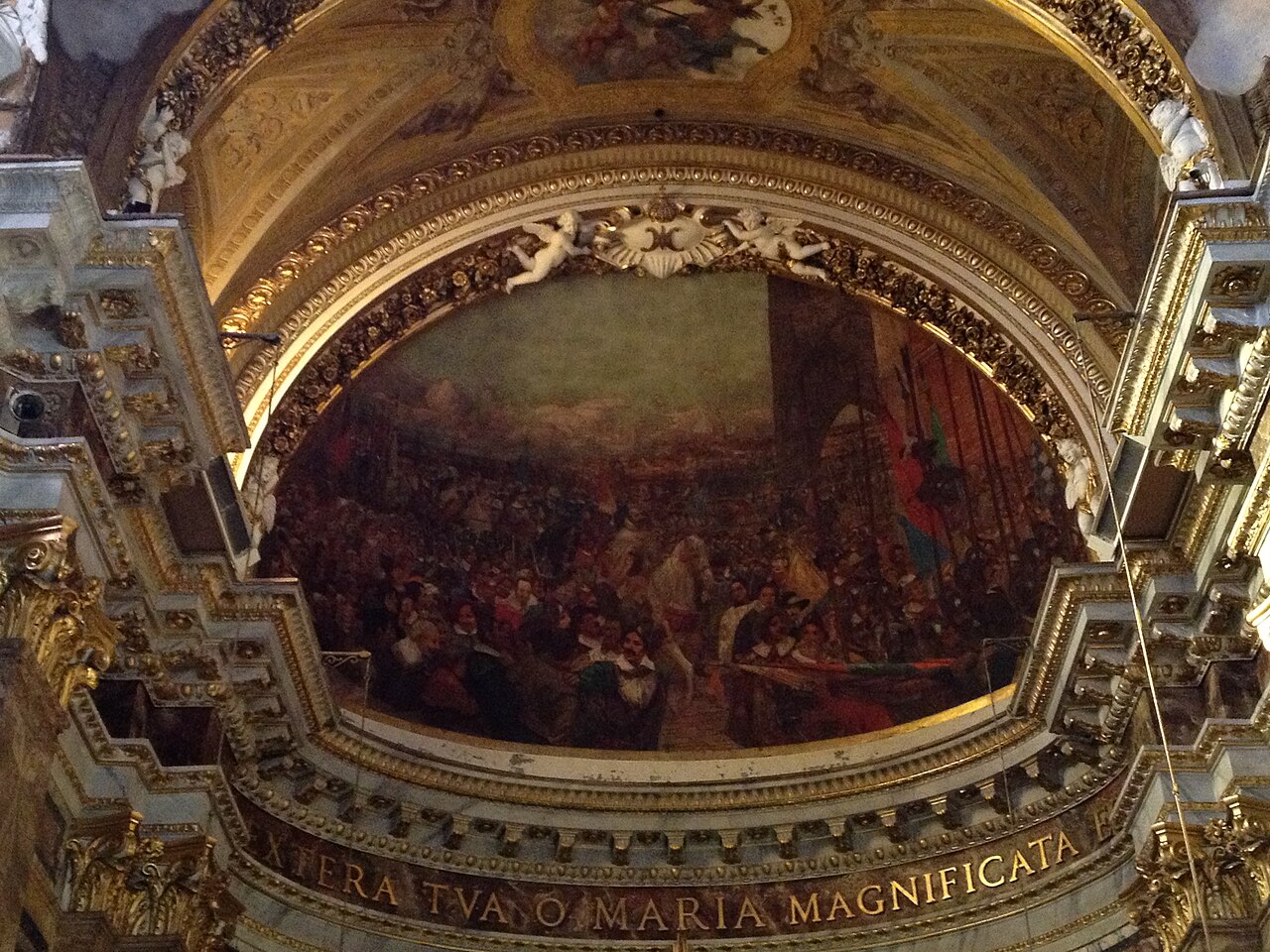 Chiesa di Santa Maria della Vittoria a Roma - catino absidale